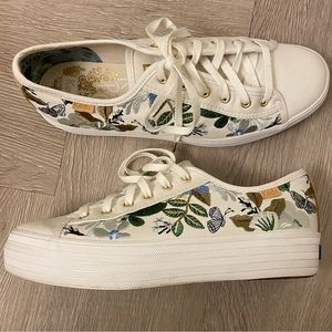 Floral Rifle Paper co Keds